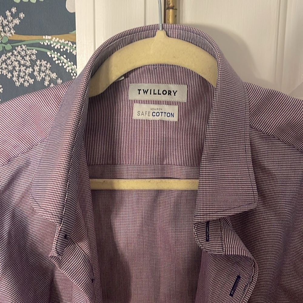 Twillory noniron safe cotton - 17 36/37 slim fit
